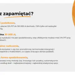 W Niemczech dwa progi podatkowe: 12% PIT do 120 tys. zł, 32% powyżej. Kwota wolna 30 tys. zł. Ulgi i wspólne rozliczenie obniżają podatek.