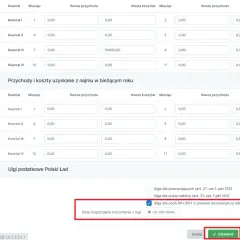 Formularz PIT z zaznaczoną ulgą dla osób 60+/65+ z prawem do emerytury lub renty. Czy emerytura jest opodatkowana? Sprawdź w systemie.