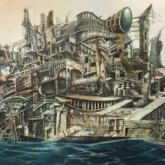 Fantastyczne miasto na wodzie, pełne mechanizmów i twarzy, odzwierciedla przyczyny fascynacji realizmem magicznym w literaturze iberoamerykańskiej.