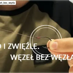 Wiązanie haczyka z oczkiem na włos: poradnik "węzła bez węzła"