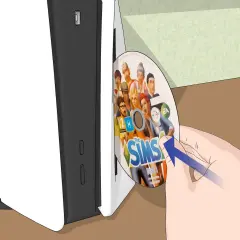 Włóż płytę z grą The Sims 4 do napędu konsoli, aby rozpocząć instalację.