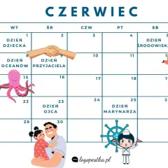 Kalendarz na czerwiec pełen radości: Dzień Dziecka, Przyjaciela, Ojca, Muzyki i lata. Święta w czerwcu to czas zabawy!