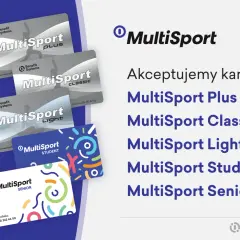 Karty Multisport Plus, Classic, Light, Student i Senior.