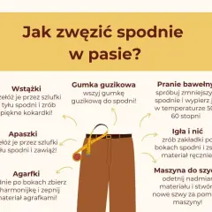 Jak zwęzić spodnie w pasie: Szybkie triki i metody DIY (do 70 znaków)