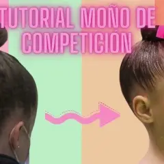 Cómo lograr un moño perfecto para gimnasia rítmica en pelo corto