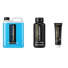 Kit de rénovation pour cuir et skai : nettoyant, recolorant et mastic pour redonner vie à vos articles.