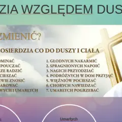 7 uczynków miłosiernych co do duszy – jak je praktykować w życiu