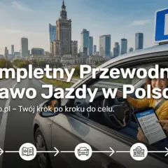 Kompletny przewodnik: Prawo jazdy w Polsce. Krok po kroku do celu, od nauki po egzamin.
