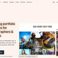 Stwórz profesjonalne portfolio online, rozwijaj swój biznes fotograficzny z Pixpa. Łatwy sposób na prezentację prac.