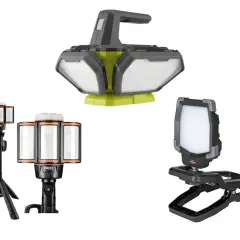 Szukasz idealne oświetlenie do warsztatu? Oto kilka opcji: lampa z uchwytem zaciskowym, lampa na statywie i lampa z regulowanymi panelami.