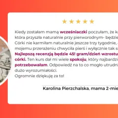 Karolina, mama wcześniaków, dzieli się historią o tym, jak rozkręcić laktację. Jej córka przybrała 45g/dzień, co jest najlepszą recenzją!