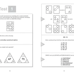 Test 1: zagadka nie do rozwiązania z literami, słowami i liczbami.