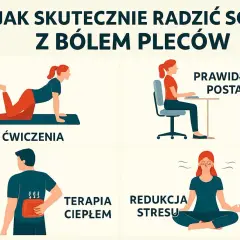 Ból pleców? Szybka ulga: domowe sposoby, ćwiczenia i sygnały alarmowe