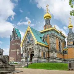 Russische Kapelle und Hochzeitsturm: Ein Muss für Darmstadt Geheimtipps.