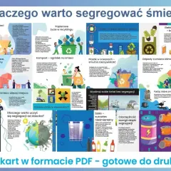 Segregacja odpadów to mały krok, wielki efekt. Zadbaj o planetę, segreguj śmieci!