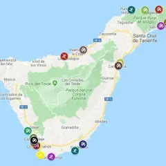 Mapa de isla de Tenerife: Encuentra el mapa perfecto para explorar