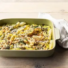 Zapiekanka ziemniaczana z zupą cebulową Knorr - prosty przepis na smakowite danie