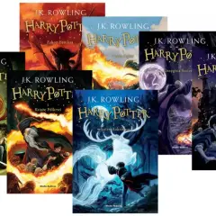 Okładki książek o Harrym Potterze. Zastanawiasz się, ile trwają wszystkie części Harrego Pottera? To cała saga!