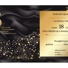 Zaproszenia na 18. urodziny: Wzory, teksty i gotowe pomysły!