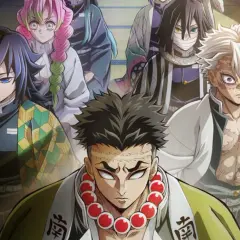Die Säulen von Demon Slayer Staffel 4 versammeln sich, bereit für den Kampf.