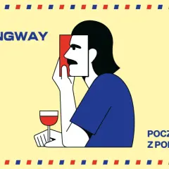 Taco Hemingway w Katowicach. Ilustracja z pocztówki z Polski Tour.