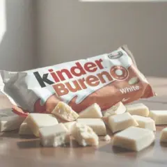 Kinder Bueno White: Ile kalorii? Wartości na 100g i porcję
