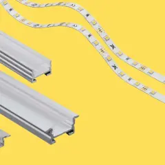 Perfiles de aluminio para barras led techo, listos para iluminar tus espacios.
