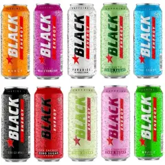 Czym jest black napój? Skład, smaki i efekty działania energii
