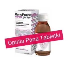 RenoPuren Zatoki Junior - płyn na zatoki i drogi oddechowe. Opinia Pana Tabletki.