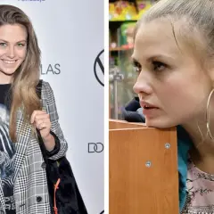 Anna Karczmarczyk w stylizacji na premierę. Aktorka znana z filmów i seriali, w tym "Na dobre i na złe".