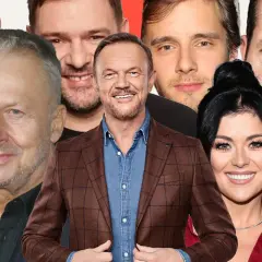 Znani polscy aktorzy telewizyjni: Piotr Adamczyk, Maciej Stuhr, Krystyna Janda, Tomasz Kot, Agnieszka Dygant, Jan Englert.