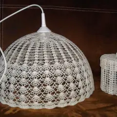 Jak zrobić abażur do lampy na szydełku - proste kroki i wzory