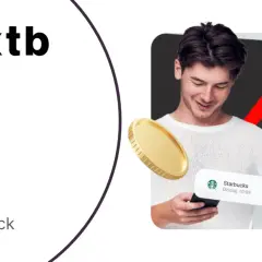 XTB cashback 1% na zakupy. Wypłata środków ile trwa? Złota moneta i karta płatnicza.