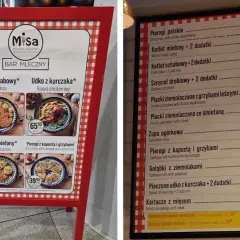Polski bar mleczny Misa oferuje tradycyjne dania. Sprawdź opinie o polnym barze mlecznym i jego menu!