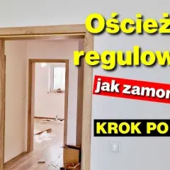 Montaż drzwi wewnętrznych z ościeżnicą regulowaną - cena i koszt