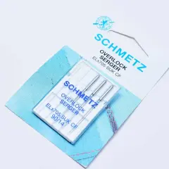 Schmetz Overlock Serger needles, size 90/14, perfect for knit fabric.