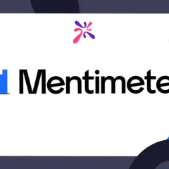 Entdecke Alternativen zu Mentimeter kostenlos! Logos von Kahoot!, Slido und anderen Tools für interaktive Präsentationen.