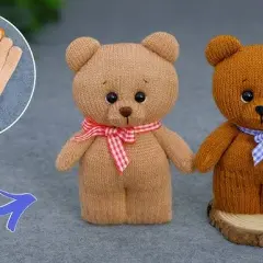 Miś ze skarpetki: Zrób go sam, nawet bez szycia!