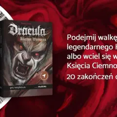 Karta Przygody Panny Miny Murray z gry "Dracula: Klątwa Wampira". Podejmij walkę z Hrabia Draculą lub wciel się w Księcia Ciemności!