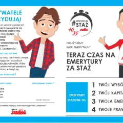 Obywatele decydują! Obniżyliśmy wiek emerytalny. Teraz czas na emerytury za staż.