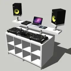 Jak zbudować stół DJ? Poradnik DIY: wymiary, koszty, IKEA hack