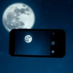 iPhone: Jak zrobić wyraźne zdjęcie Księżyca i uchwycić kratery?