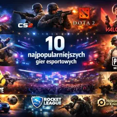 League of Legends, CS2, Dota 2, Valorant, Mobile Legends, PUBG, Fortnite, Rocket League, Honor of Kings – to najpopularniejsza gra na świecie i inne hity esportu.