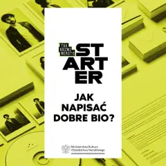 Starter. Jak napisać dobre bio? Inspiracje i wskazówki, by stworzyć fajne biogramy.
