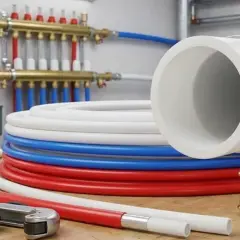 Rury PEX w różnych kolorach, narzędzia i złączki. Dowiedz się, jakie ciśnienie wytrzymuje rura PEX, by zapewnić bezpieczną instalację.