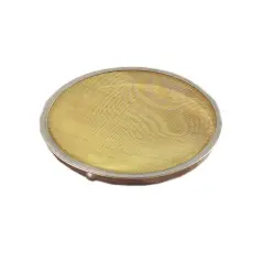 Filtre métallique rond, idéal pour savoir comment filtrer de la peinture.