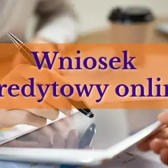 Wniosek kredytowy online – dowiedz się, jak uzyskać kredyt na mieszkanie, wypełniając formularz na tablecie.