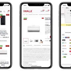 Jak płacić Apple Pay? Na ekranie telefonu widać potwierdzenie płatności za power bank Link Me Plus 3300mAh.
