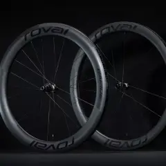 Two Roval CL II carbon wheels, ready to conquer any road.