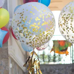 Konfetti w balonach: Jak napełnić, by zawsze przyklejało się do ścianek?
